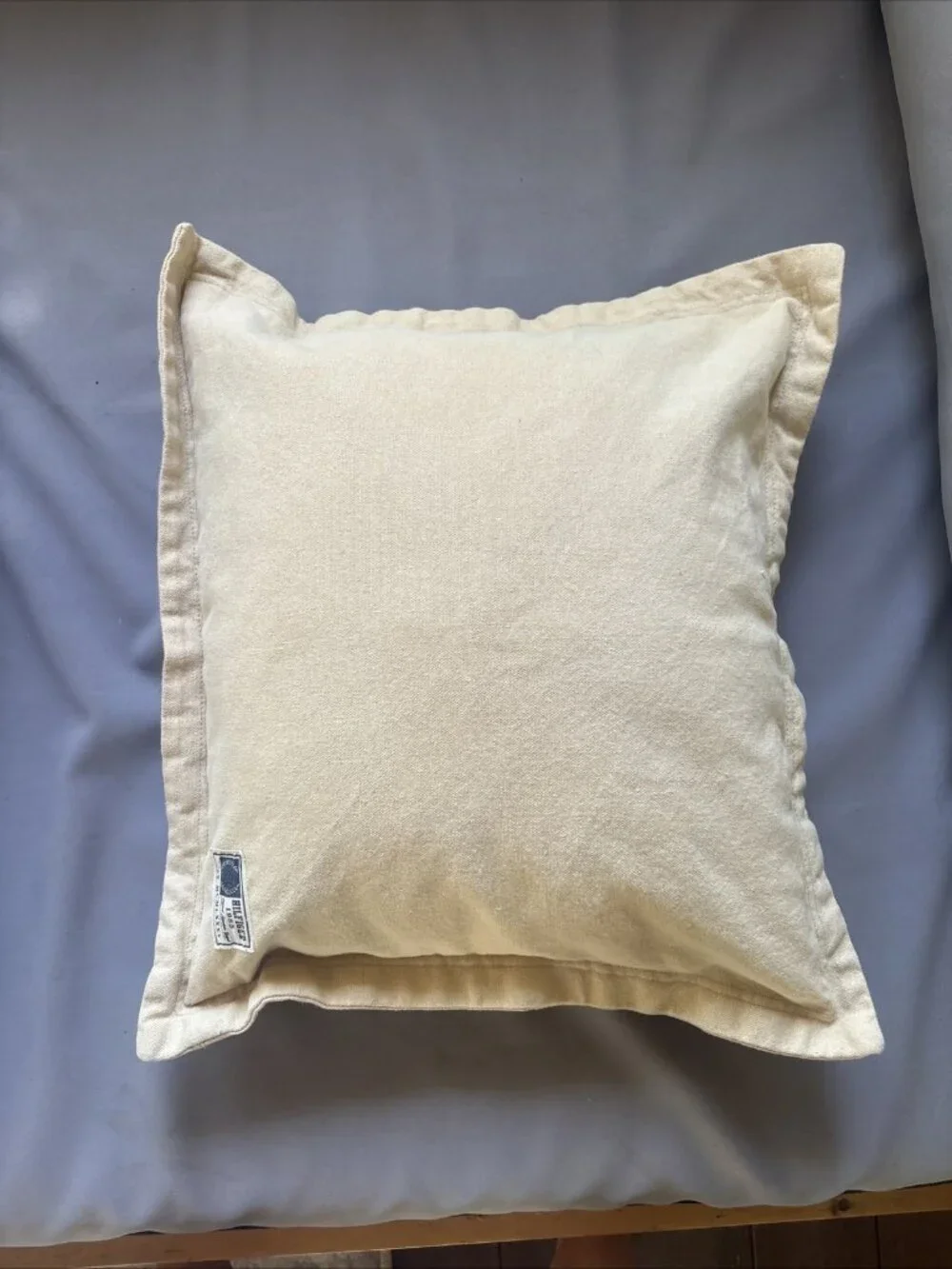Tommy Hilfiger Rectangle & Square Zippered Khaki Throw Pillow Covers 100% Cotton